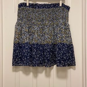Banana Republic floral skirt
